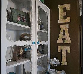 decoupage eat letters, crafts, decoupage, home decor