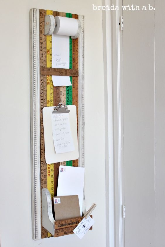 diy vintage yardstick memo board and a giveaway, cleaning tips, crafts