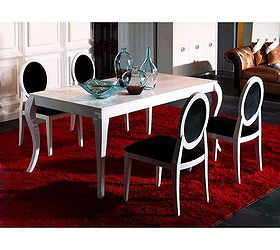 designer s collection armani s dining room furniture, products, Armani Xavira 5 Piece Transitional Dining Set