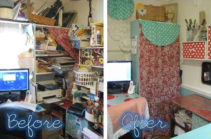 purge re org and re style your craft room if i can anyone can, cleaning tips, craft rooms, home decor
