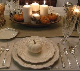 using my grandmother s dough bowl in fall decor, seasonal holiday d cor, thanksgiving decorations, It has also served as a centerpiece on my Thanksgiving table