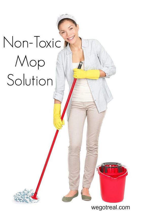 non toxic mop solution, cleaning tips