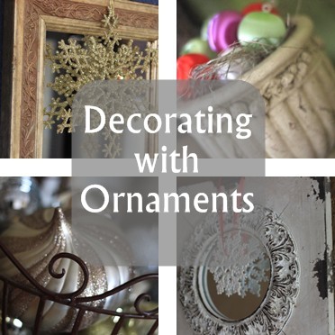 decorating with ornaments, seasonal holiday decor