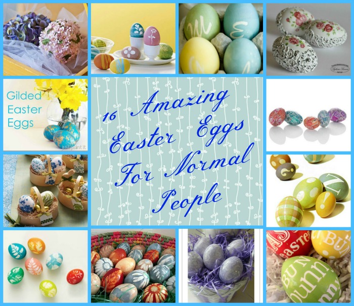16 amazing easter egg decorating ideas for normal people, crafts