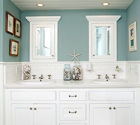 bathroom makeovers fast renovation tips before after photos video, bathroom ideas, home decor, home improvement, small bathroom ideas, Mirrors over your vanity and task lighting above your mirrors will create a lighter more spacious bathroom