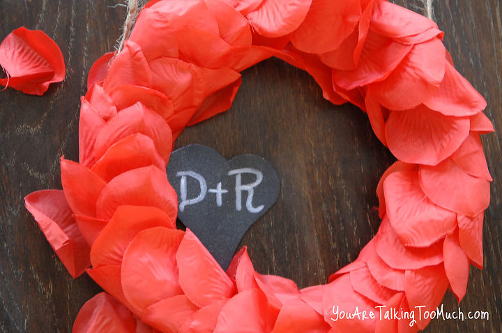 want a valentine s day dollar tree rose petal wreath that you can make for less than, crafts, seasonal holiday decor, valentines day ideas, wreaths