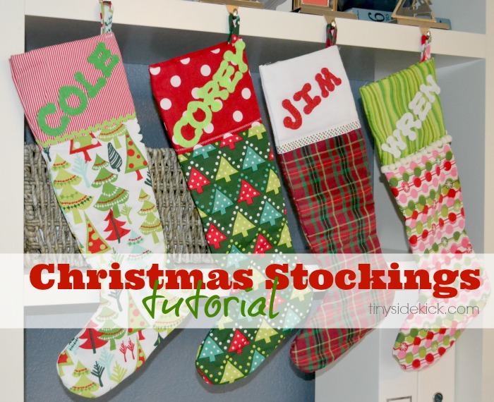 diy christmas stockings, christmas decorations, crafts, seasonal holiday decor