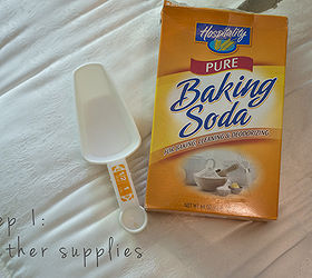 how to clean a mattress, cleaning tips, Step 1 Gather your supplies You will need a measuring cup and baking soda