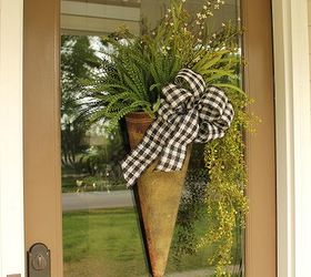 a step by step guide to making an arrangement for your front door, crafts, wreaths, This project took about 15 minutes