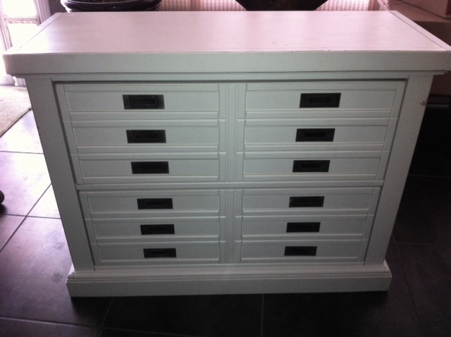 q pottery barn find need help in painting ideas, painted furniture, All White Pottery Barn Cabinet