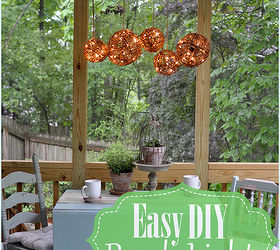 easy diy outdoor light, lighting, outdoor living, I added a bit of fun to my screen porch with an easy outdoor porch light