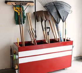transform an old filing cabinet into a garage storage unit | hometalk